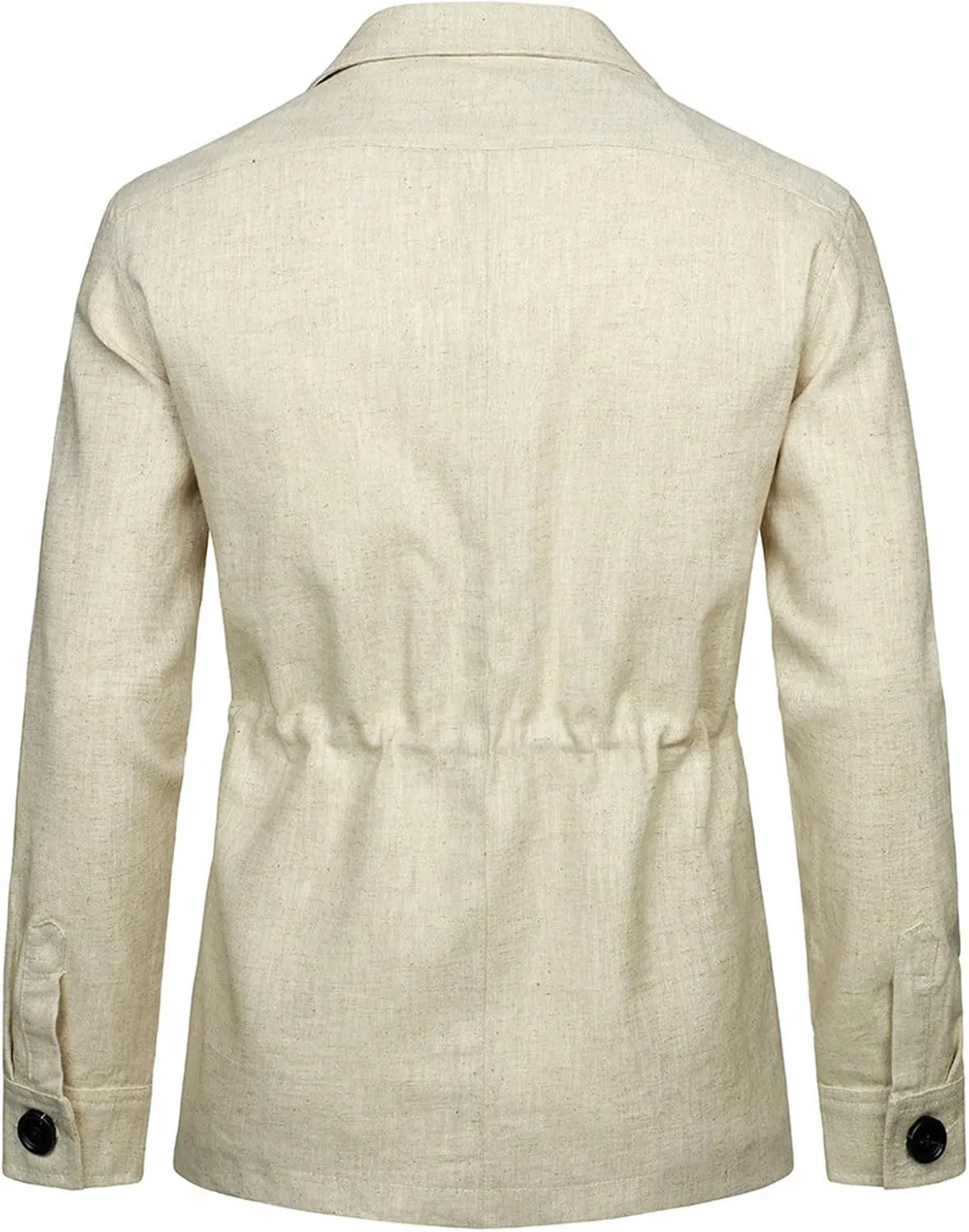 XUNRYAN Men's Blazer Casual Sport Coats Slim Fit Frock Suit Jacket Lightweight Sports Jacket Button Up Outerwear Pockets
