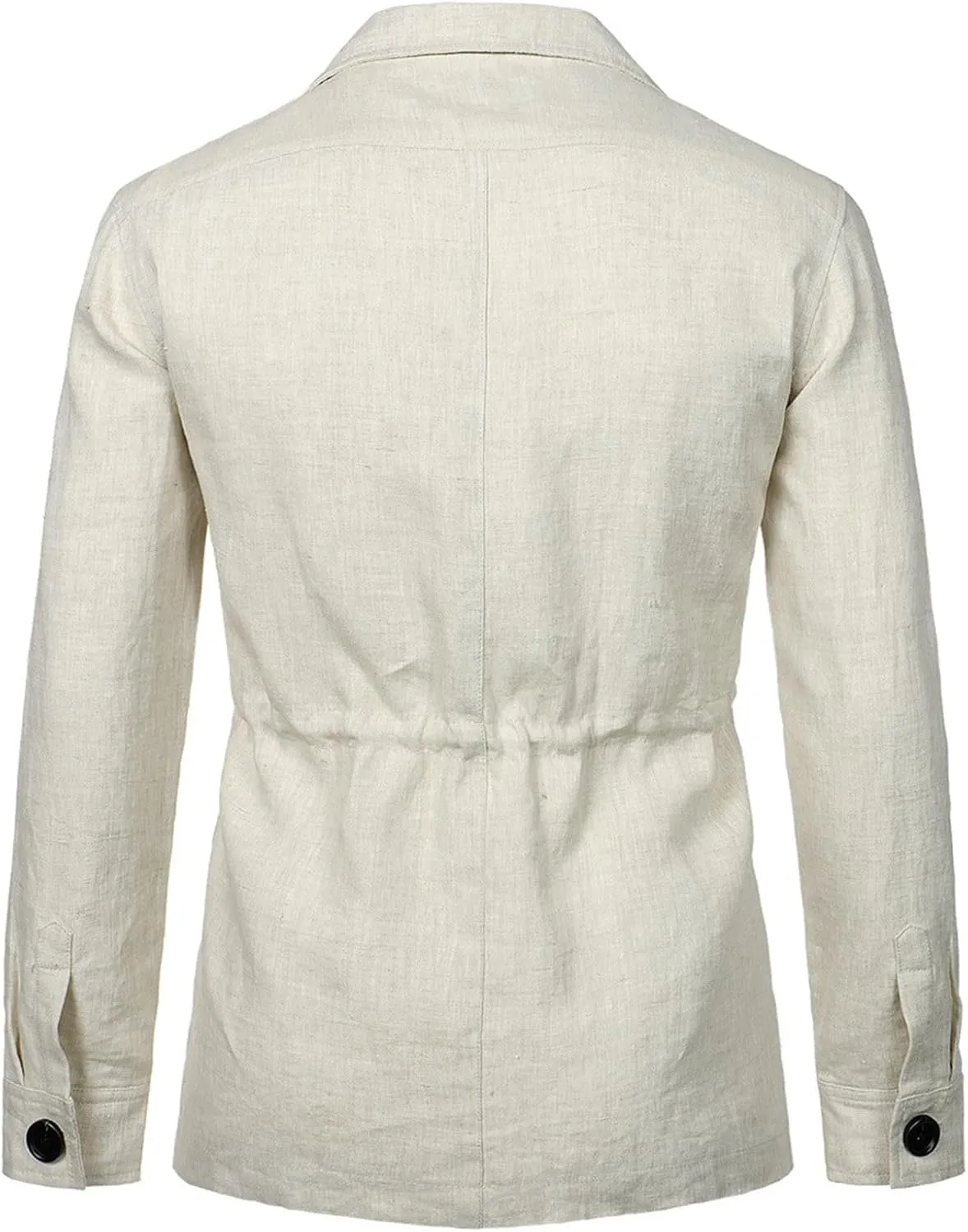 XUNRYAN Men's Blazer Casual Sport Coats Slim Fit Frock Suit Jacket Lightweight Sports Jacket Button Up Outerwear Pockets