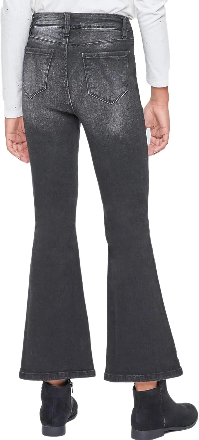 YMI Girls Bell Bottom Essential Clean Hem Jeans